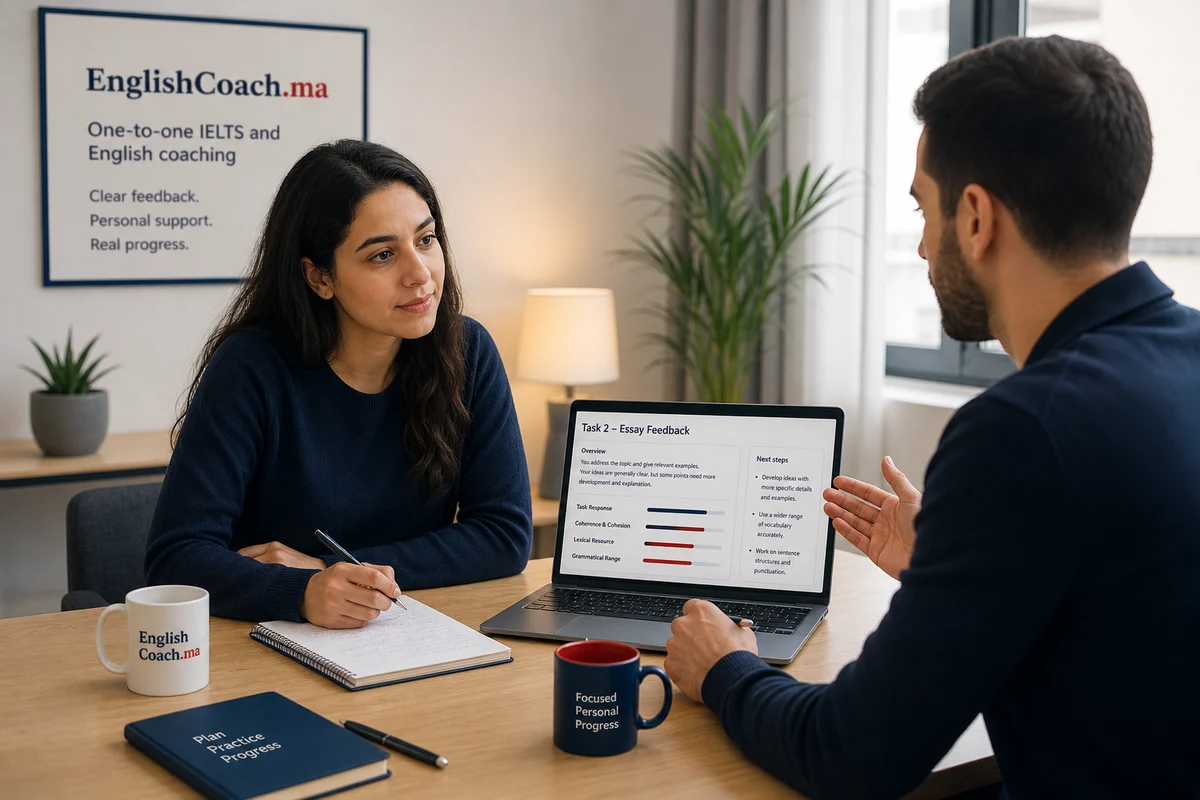 Face-to-face lessons in Casablanca
